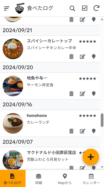 食べたログ