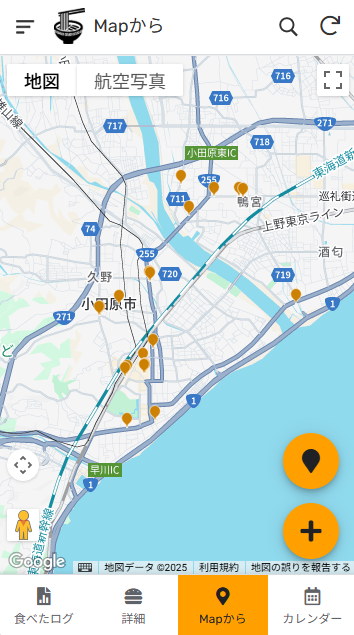 地図表示